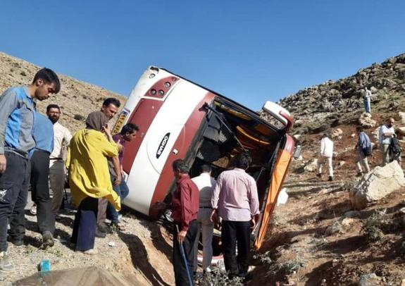 آخرین خبر از پرونده واژگونی اتوبوس خبرنگاران آخرین خبر از پرونده واژگونی اتوبوس خبرنگاران