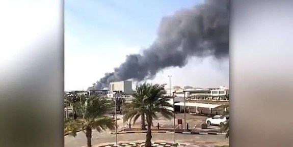 انفجار موشک در ابوظبی و عربستان انفجار موشک در ابوظبی و عربستان