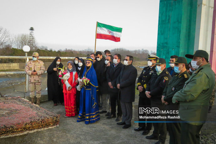 آغاز ساخت پل جادهای آستارای ایران و آذربایجان آغاز ساخت پل جادهای آستارای ایران و آذربایجان