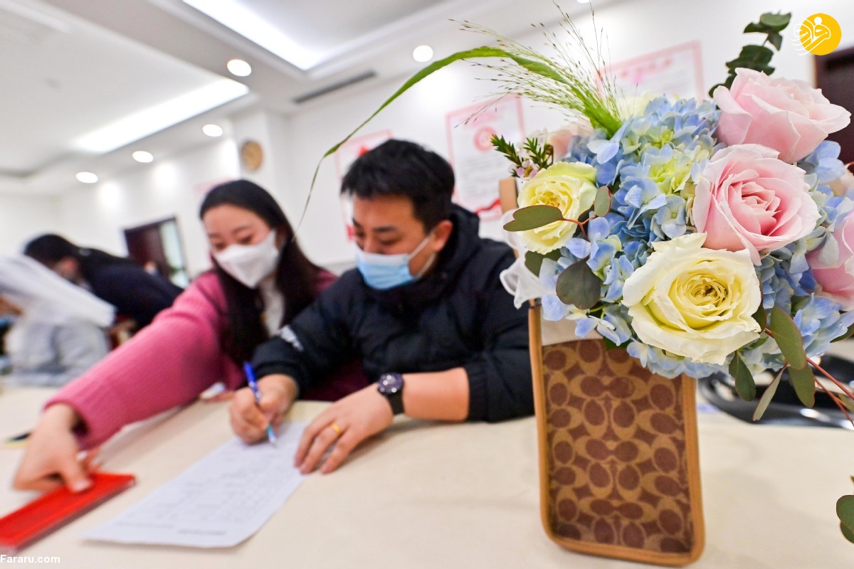 افزایش ازدواج در چین افزایش ازدواج در چین