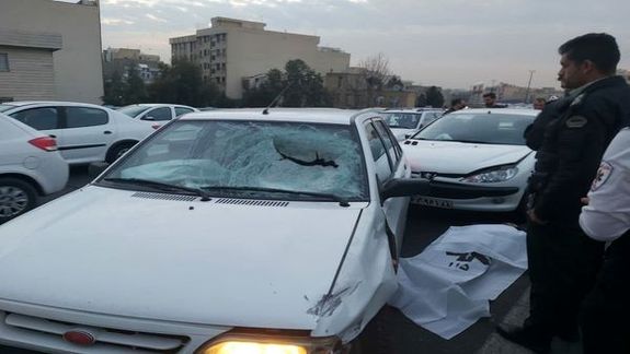 سقوط سنگ در بزرگراه شیخ&zwnj;فضل&zwnj;الله جان راننده را گرفت