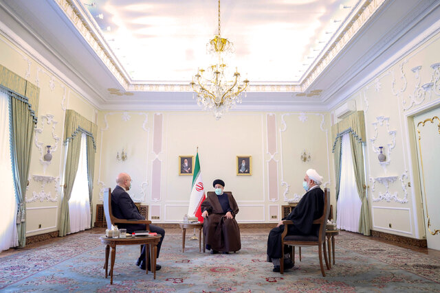 جلسه مشترک سران قوا در دفتر رئیس جمهور جلسه مشترک سران قوا در دفتر رئیس جمهور