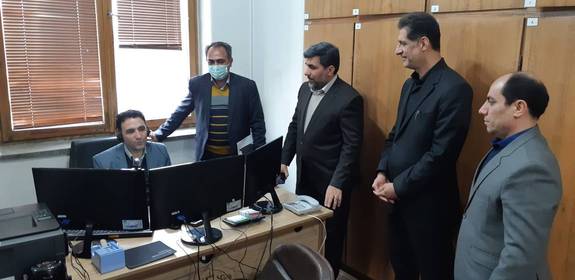بازدید عضو هیات مدیره بانک از شعبه تمرکز اسناد بازدید عضو هیات مدیره بانک از شعبه تمرکز اسناد