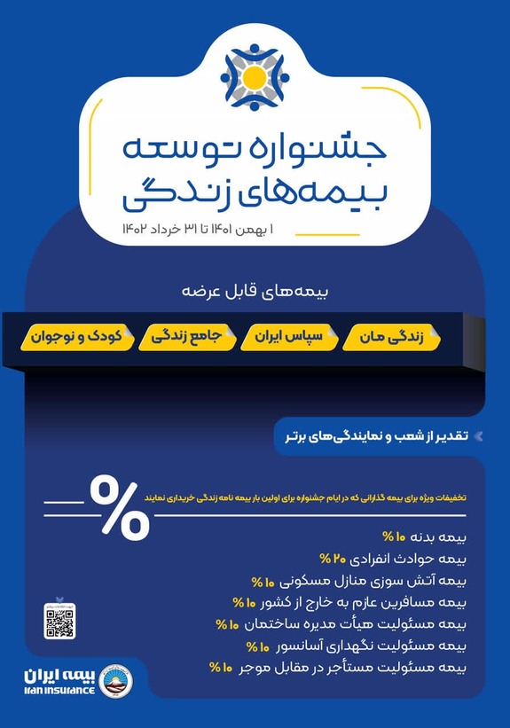 جشنواره توسعه بیمه&zwnj;های زندگی بیمه ایران آغاز شد