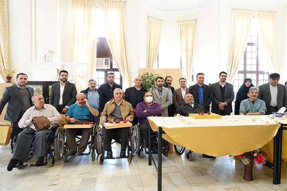 بازدید مدیران ارشد شرکت مس از مرکز توانبخشی جانبازان ثارالله بازدید مدیران ارشد شرکت مس از مرکز توانبخشی جانبازان ثارالله