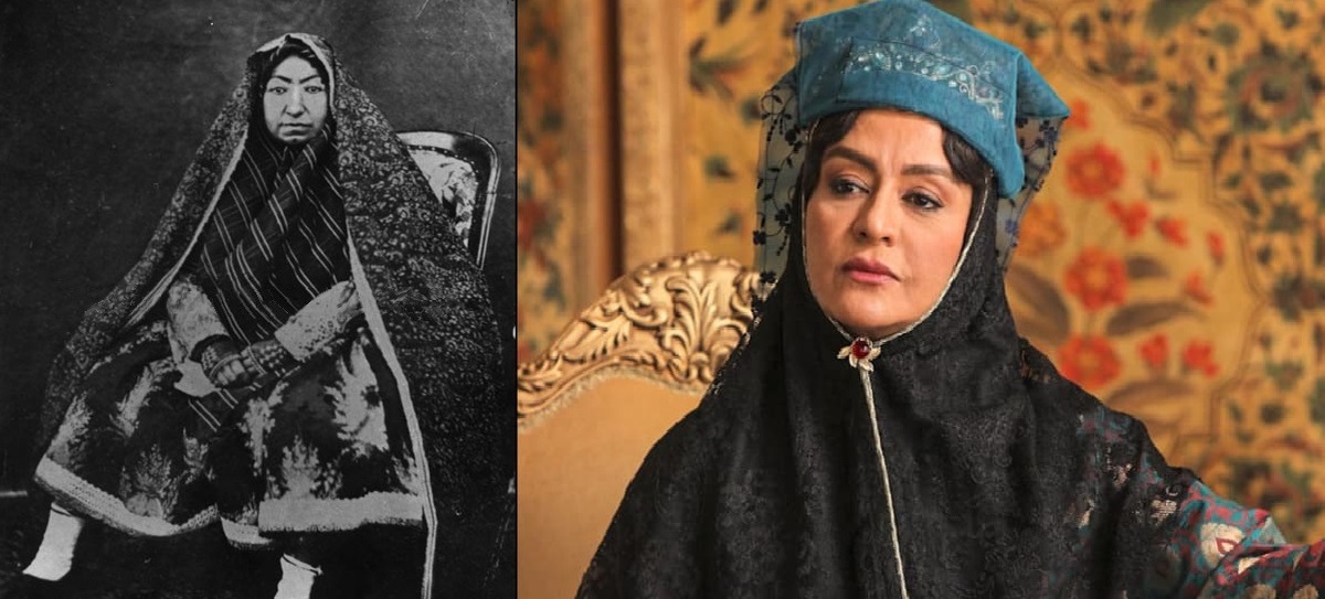عکس واقعی از چهره مادر ناصر الدین شاه عکس واقعی از چهره مادر ناصر الدین شاه
