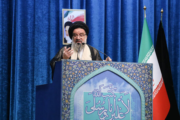آیت الله خاتمی: حفظ نظام اسلامی خط قرمز مردم ما است آیت الله خاتمی: حفظ نظام اسلامی خط قرمز مردم ما است