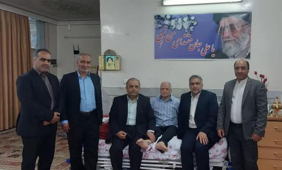 دیدار با جانباز افتخارآفرین ذوبآهنی دیدار با جانباز افتخارآفرین ذوبآهنی