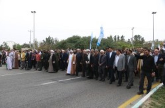 برگزاری راهپیمایی با شکوه روز جهانی قدس در جزیره کیش برگزاری راهپیمایی با شکوه روز جهانی قدس در جزیره کیش