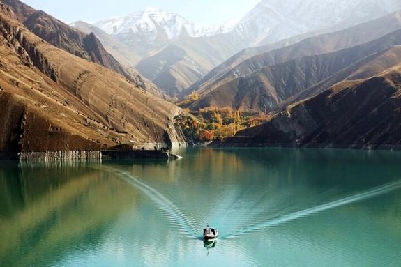 وضعیت ذخیره آب در سدهای کرج و طالقان