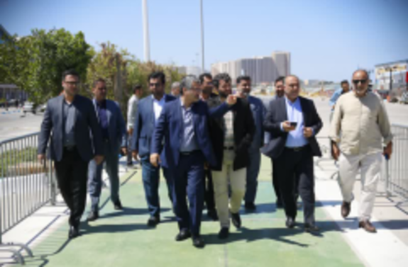 بازدید مشاور رئیس جمهور از زیرساختهای سفرهای نوروزی کیش بازدید مشاور رئیس جمهور از زیرساختهای سفرهای نوروزی کیش