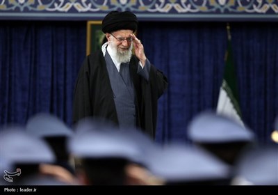 دیدار فرماندهان نیروی هوایی و پدافند هوایی ارتش با رهبر معظم انقلاب