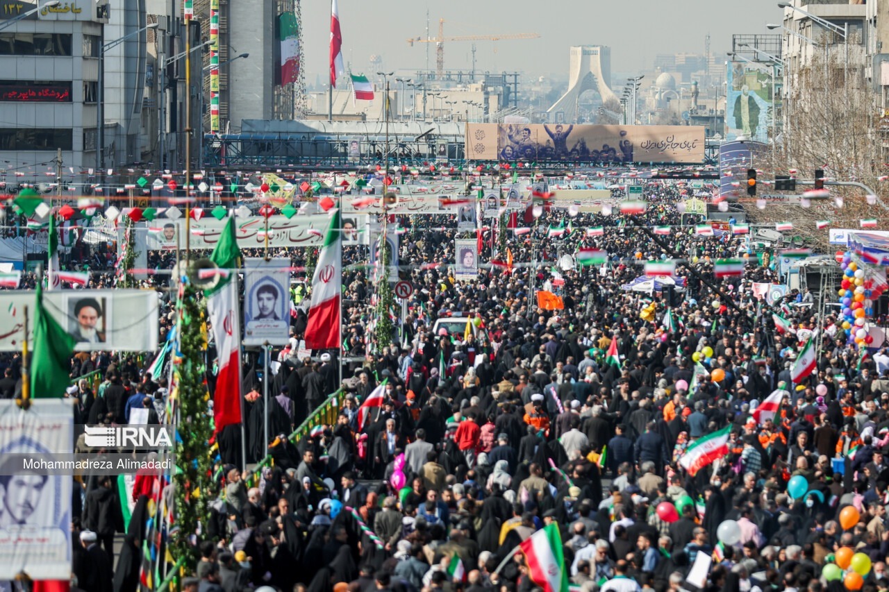مراسم ۲۲ بهمن 1402 در تهران مراسم ۲۲ بهمن 1402 در تهران