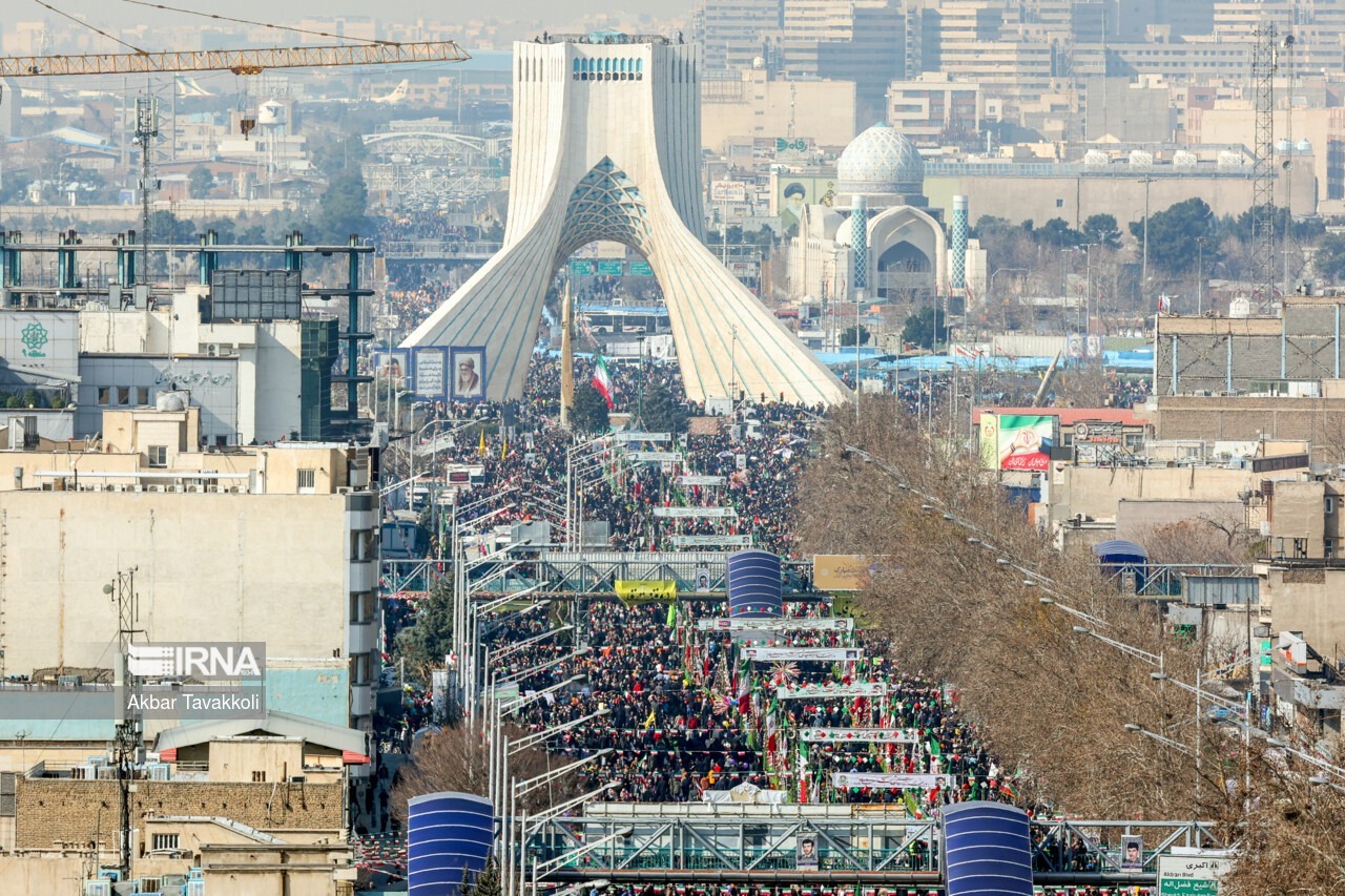 مراسم ۲۲ بهمن در تهران مراسم ۲۲ بهمن در تهران