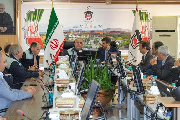 نشست تعاملی مدیران عامل ذوب&zwnj;آهن اصفهان و فولاد مبارکه