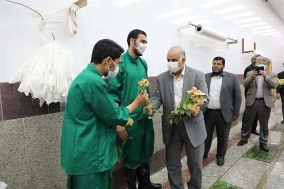 دیدار مدیرکل مستمریهای سازمان تأمیناجتماعی با کارگران بهشتزهرا (س) دیدار مدیرکل مستمریهای سازمان تأمیناجتماعی با کارگران بهشتزهرا (س)