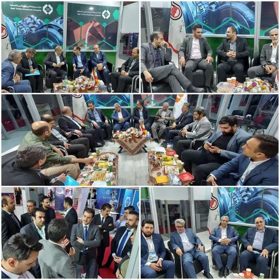 بازدید مسئولین، دست اندرکاران و بازرگانان صنعت کشور از غرفه ذوب آهن اصفهان بازدید مسئولین، دست اندرکاران و بازرگانان صنعت کشور از غرفه ذوب آهن اصفهان