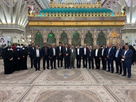 تجدید میثاق مدیران و کارکنان بانک رفاه کارگران با آرمانهای بنیانگذار کبیر انقلاب اسلامی تجدید میثاق مدیران و کارکنان بانک رفاه کارگران با آرمانهای بنیانگذار کبیر انقلاب اسلامی