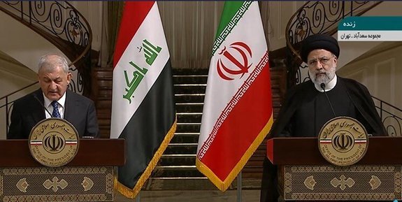 جزییات نشست خبری رییسی با رئیس جمهور عراق جزییات نشست خبری رییسی با رئیس جمهور عراق