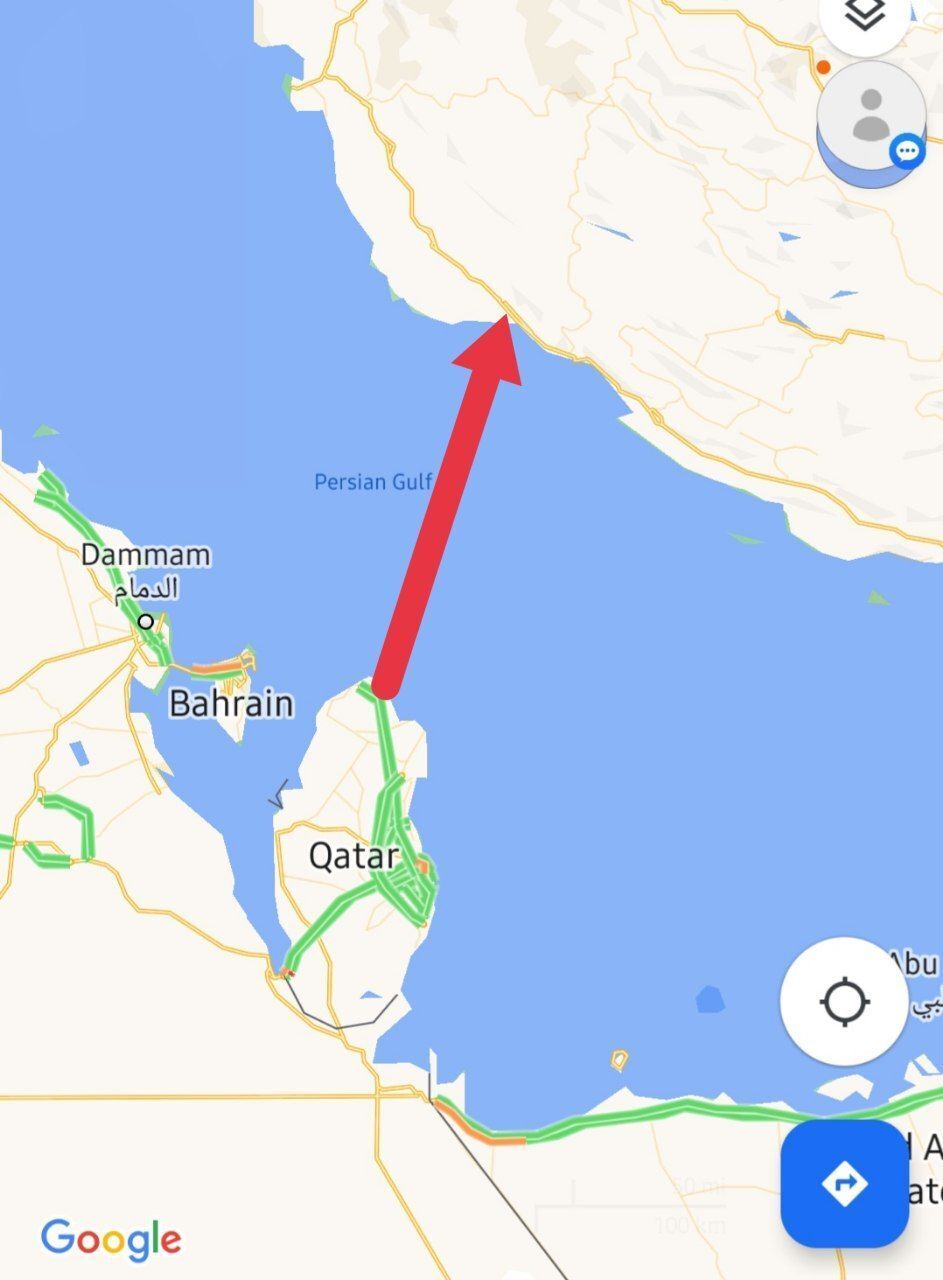 ایران - قطر از طریق کانال زیردریایی به هم متصل میشوند ایران - قطر از طریق کانال زیردریایی به هم متصل میشوند
