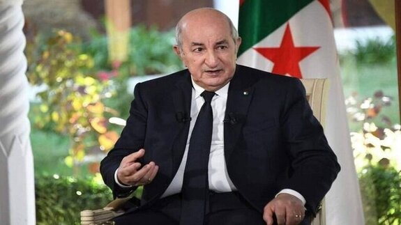 پیام مهم محمود عباس به رئیس‌جمهوری الجزایر