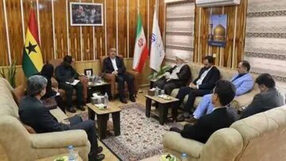 سفیر غنا در ایران با استاندار سمنان دیدار کرد سفیر غنا در ایران با استاندار سمنان دیدار کرد