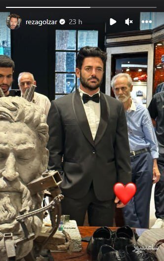 اولین تصاویر از محمدرضا گلزار و همسرش اولین تصاویر از محمدرضا گلزار و همسرش