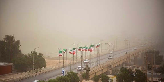 وزش باد شدید در تهران وزش باد شدید در تهران