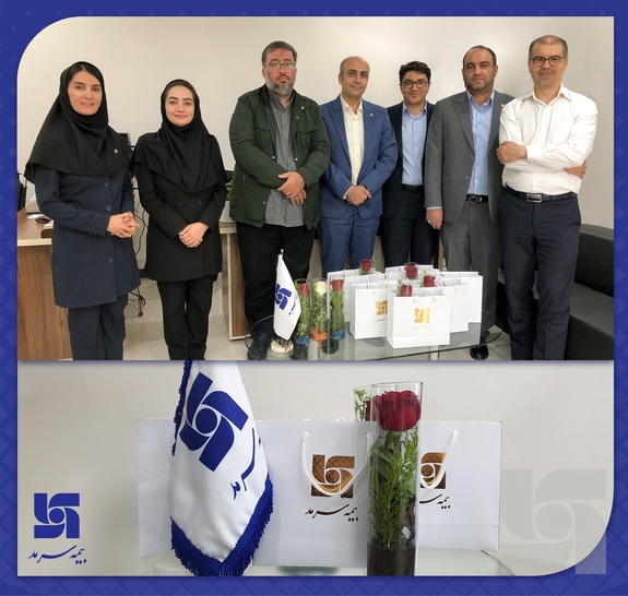 بازدید مدیر حوزه مدیریت بیمه سرمد از مدیریت روابط عمومی، به مناسبت روز ارتباطات و روابط عمومی بازدید مدیر حوزه مدیریت بیمه سرمد از مدیریت روابط عمومی، به مناسبت روز ارتباطات و روابط عمومی