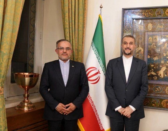 سفیر جدید ایران در پرتغال با امیرعبدالهیان دیدار کرد سفیر جدید ایران در پرتغال با امیرعبدالهیان دیدار کرد