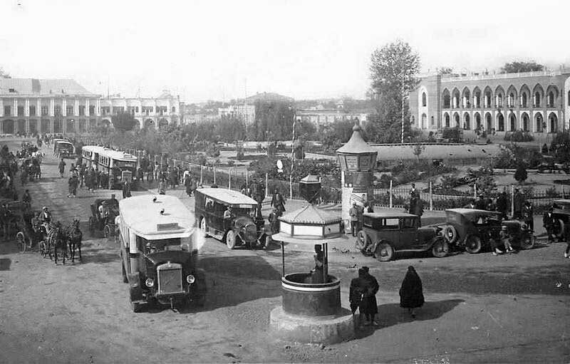 عکس زیبا از میدان توپخانه در زمان قاجار عکس زیبا از میدان توپخانه در زمان قاجار
