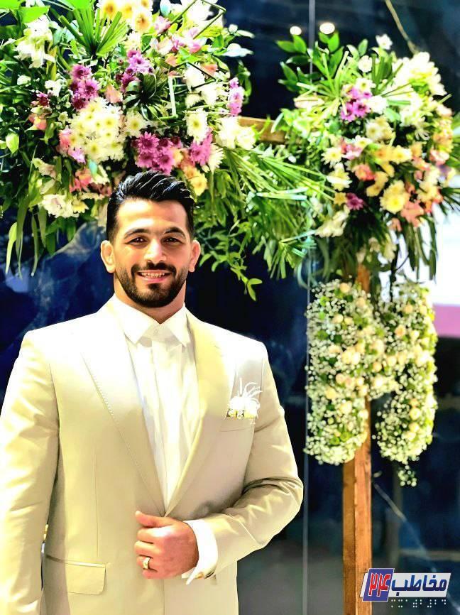 حسن یزدانی نابغه کشتی ایران ازدواج کرد حسن یزدانی نابغه کشتی ایران ازدواج کرد