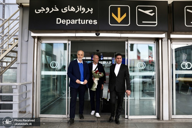 سرمربی جدید تیم ملی والیبال به ایران رسید سرمربی جدید تیم ملی والیبال به ایران رسید