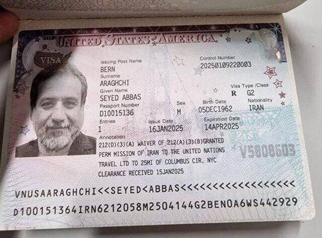 عراقچی ویزا نیویورک داشت ولی دلش نخواست برود! به همین سادگی عراقچی ویزا نیویورک داشت ولی دلش نخواست برود! به همین سادگی