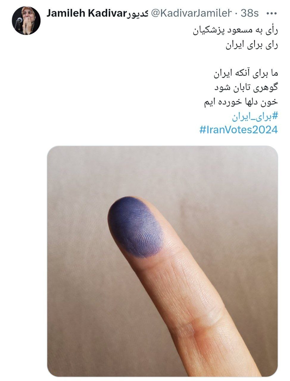 حسن روحانی رأی خود را به صندوق انداخت حسن روحانی رأی خود را به صندوق انداخت
