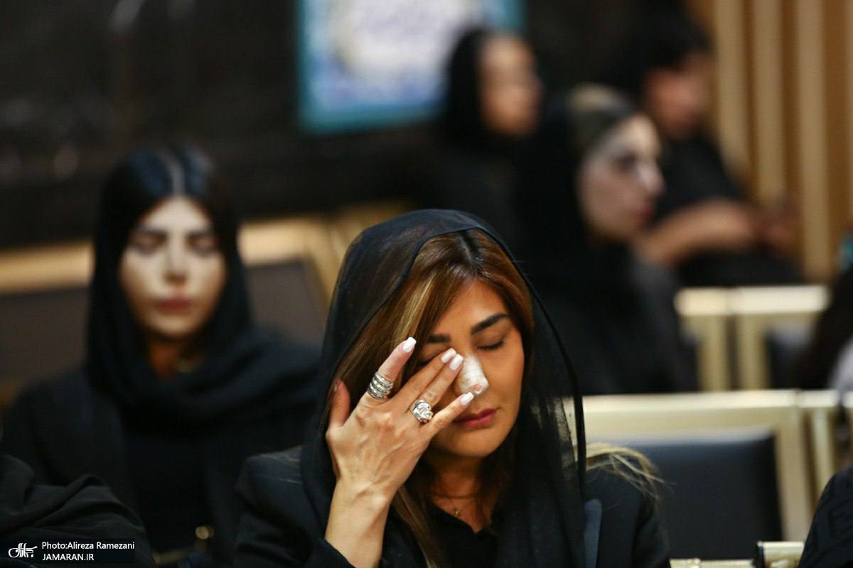 چهرههای مشهور در مراسم یادبود زهره حمیدی