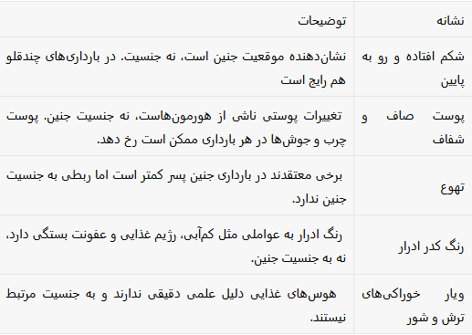 اگر جنین سمت چپ رحم مادر باشد جنسیتش چیست؟ اگر جنین سمت چپ رحم مادر باشد جنسیتش چیست؟