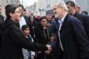 استقبال خودجوش مردم قم از  رییس جمهور