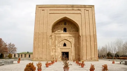 کاخ خورشید در زمان حکومت قاجار + عکس