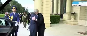 استقبال رسمی الهام علی‌اف از پزشکیان