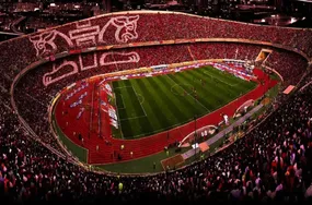 (فیلم) نمایی از ورزشگاه آزادی پیش از دیدار پرسپولیس - مس رفسنجان