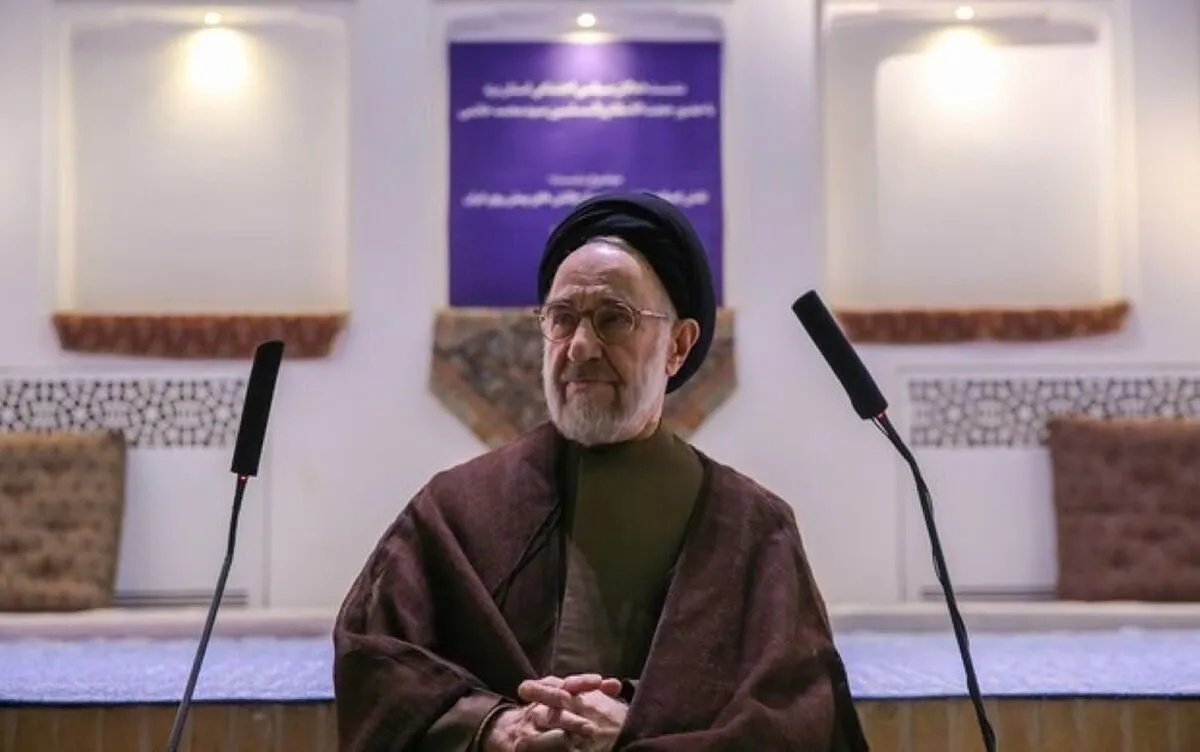 هشدار مجدد خاتمی، بی‌پاسخ گذاشتن مطالبات خطرناک‌ است