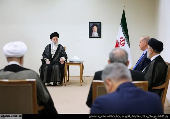 دیدار رئیس‌جمهور ترکیه با رهبر انقلاب