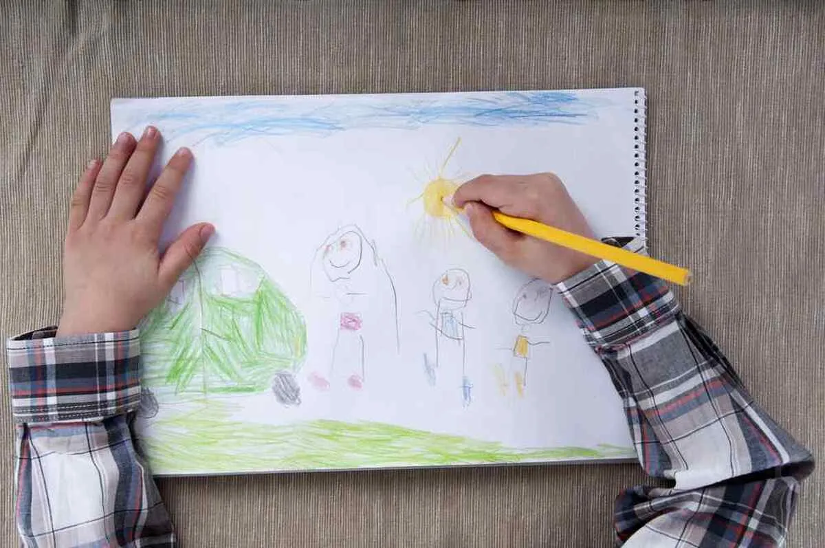 غم کودک را در نقاشی هایش پیدا کنید