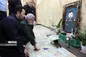 تصاویری از فاتحه خوانی ۲ مقام ارشد نظامی بر مزار شهید امیرعبداللهیان