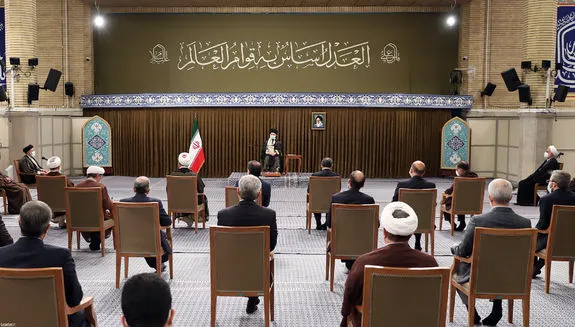 دیدار رئیس و مسئولان دستگاه قضا با رهبر انقلاب