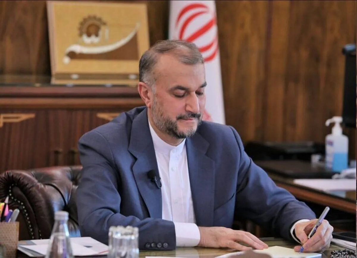 پیام امیرعبداللهیان به مناسبت درگذشت شیخ عفیف نابلوسی