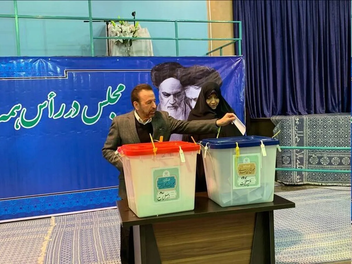 واعظی در انتخابات شرکت کرد