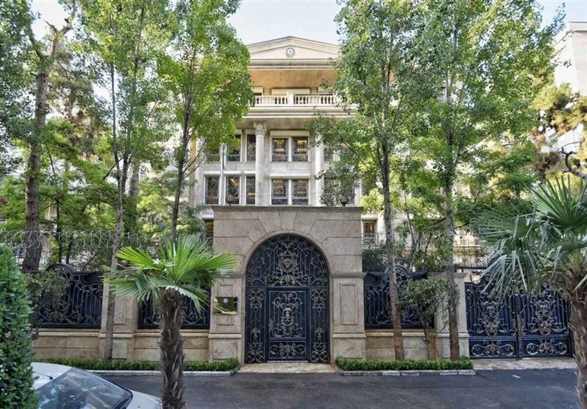 سفارت جمهوری آذربایجان در تهران بازگشایی شد