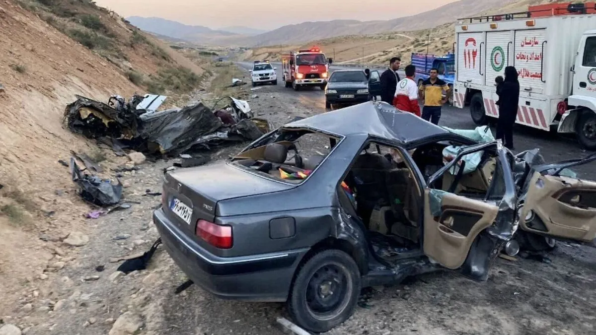 در سال گذشته چند نفر در تصادفات جاده‌ای فوت شدند؟